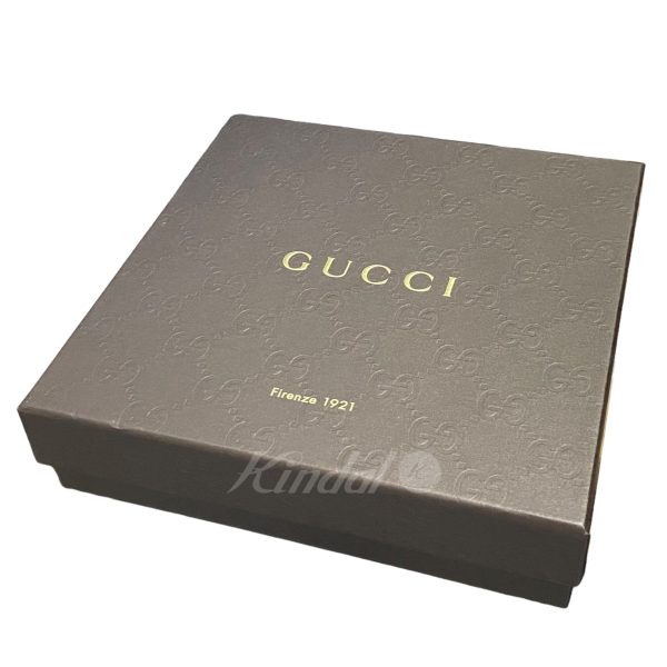 8045000808036 11 GUCCI Wallet webbing line chain black