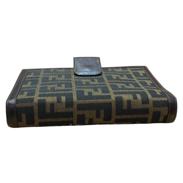 8045000808357 5 FENDI Zucca pattern binder brown