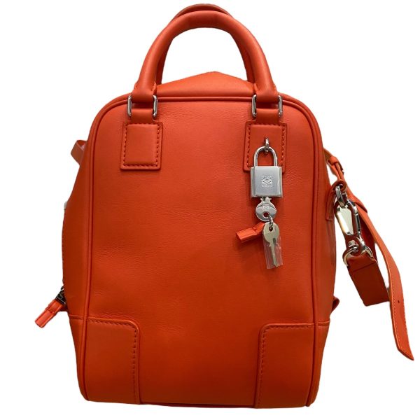 8045000834073 2 LOEWE Amazona 15 Shoulder Bag Orange