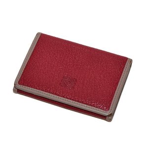 8054000149582 1 GUCCI Guccissima Bi Fold Wallet Leather Red Gold Hardware