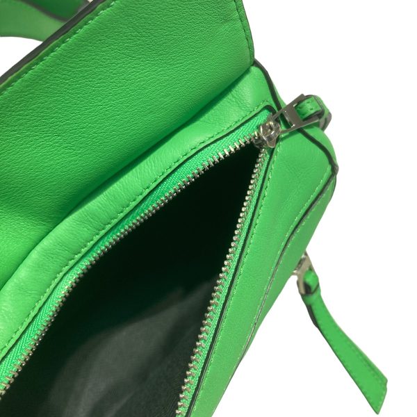 8055000420589 12 LOEWE Puzzle Bum Bag Shoulder Bag Green