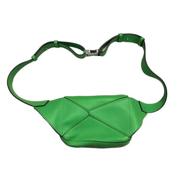 8055000420589 2 LOEWE Puzzle Bum Bag Shoulder Bag Green