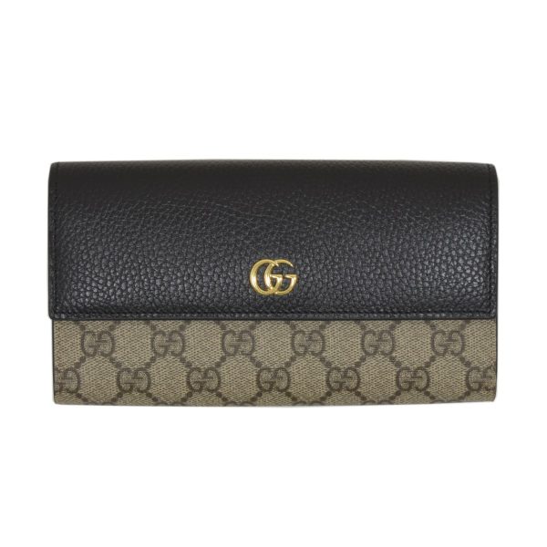 8066000237589 1 GUCCI GG Marmont Continental Wallet Black