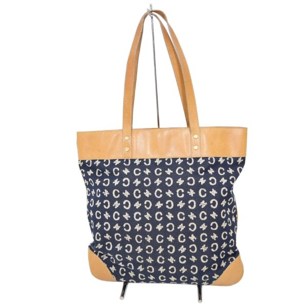 8066000246642 1 CELINE C macadam tote bag indigo