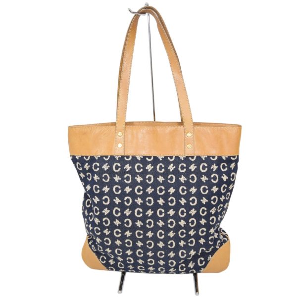 8066000246642 2 CELINE C macadam tote bag indigo