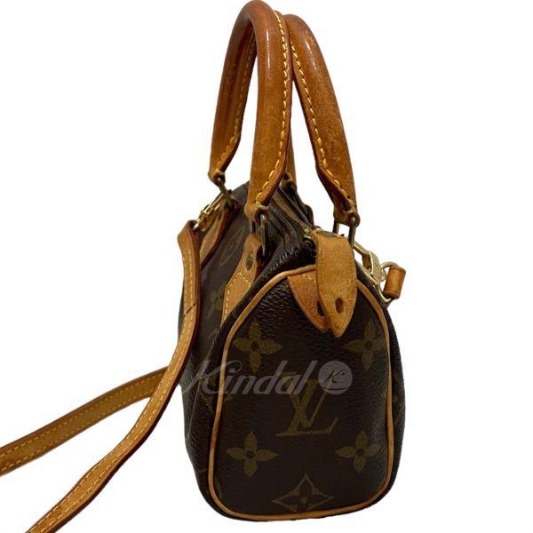 8068000107060 5 LOUIS VUITTON Mini Speedy M41534 2way bag brown