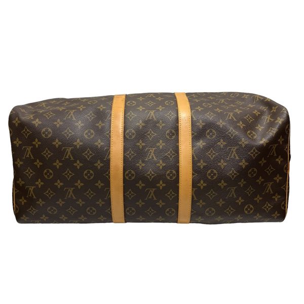 8072000075441 6 LOUIS VUITTON Keepall Bandouliere 55 Brown