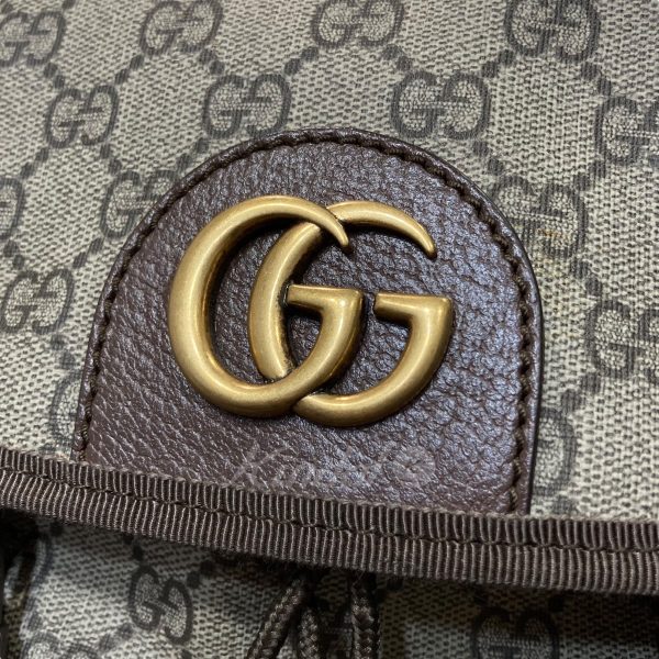 8078000290457 7 GUCCI GG Skateboard Backpack Beige