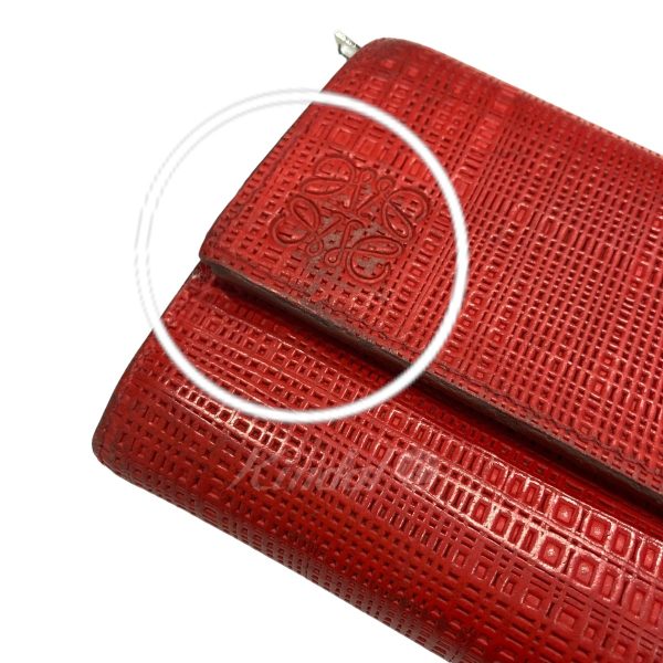 8078000291577 8 LOEWE Wallet red