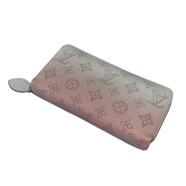 8079000456102 1 LOUIS VUITTON Zippy Wallet M80490 Mahina Gradient Pink