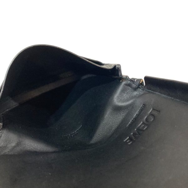 8079000473383 14 LOEWE Shoulder Heel Pouch Small Black