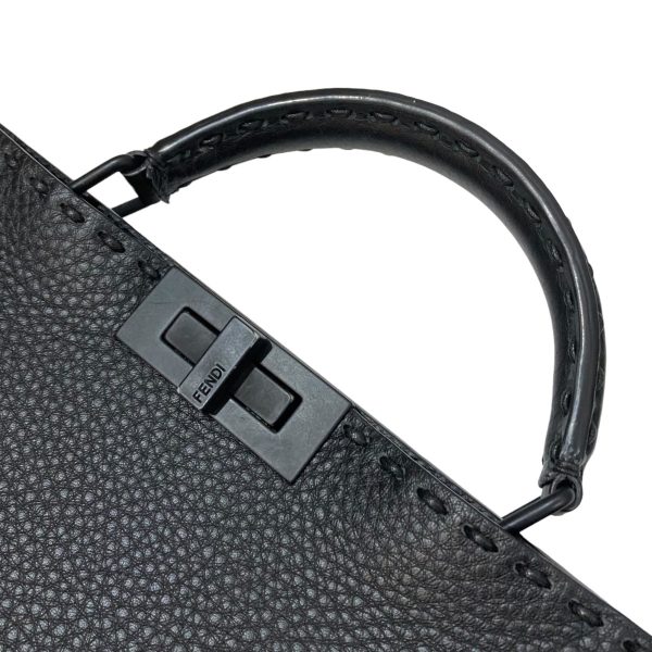 8079000481524 15 FENDI Peekaboo IseeU Medium Bag 2WAY Bag Black