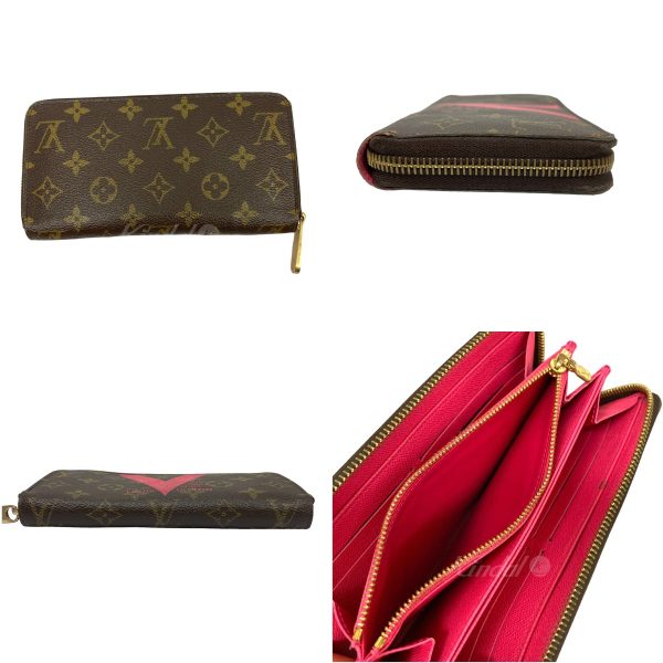 8080000347284 2 LOUIS VUITTON Portefeuille Insolites Long Wallet Brown Pink