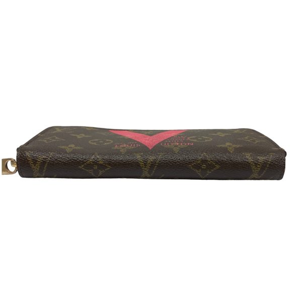 8080000347284 6 LOUIS VUITTON Portefeuille Insolites Long Wallet Brown Pink