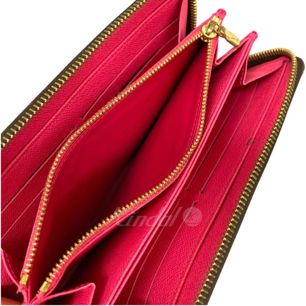 8080000347284 7 LOUIS VUITTON Portefeuille Insolites Long Wallet Brown Pink