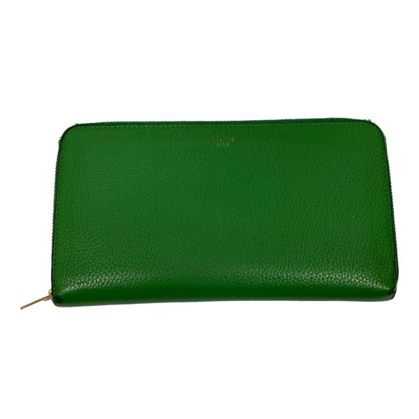 8080000425401 1 CELINE long wallet Green