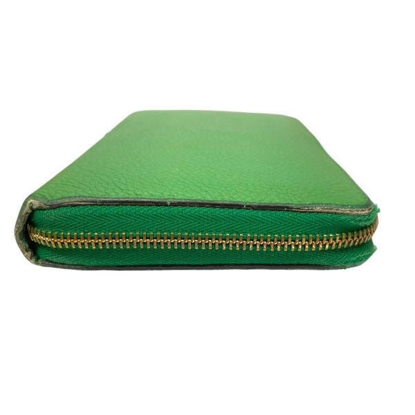 8080000425401 12 CELINE long wallet Green