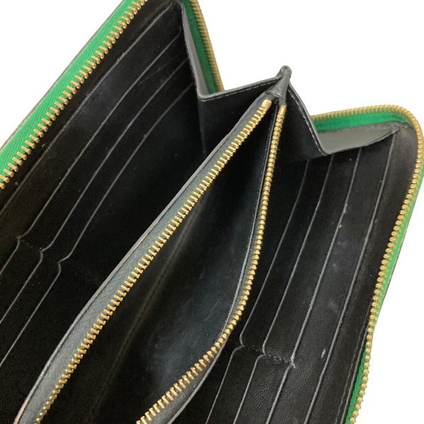 8080000425401 13 CELINE long wallet Green