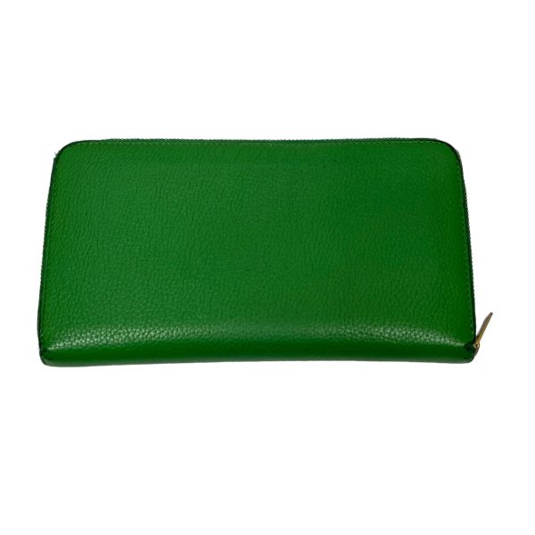 8080000425401 2 CELINE long wallet Green