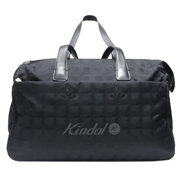 8081000056084 4 CHANEL Line Bag Handbag Black