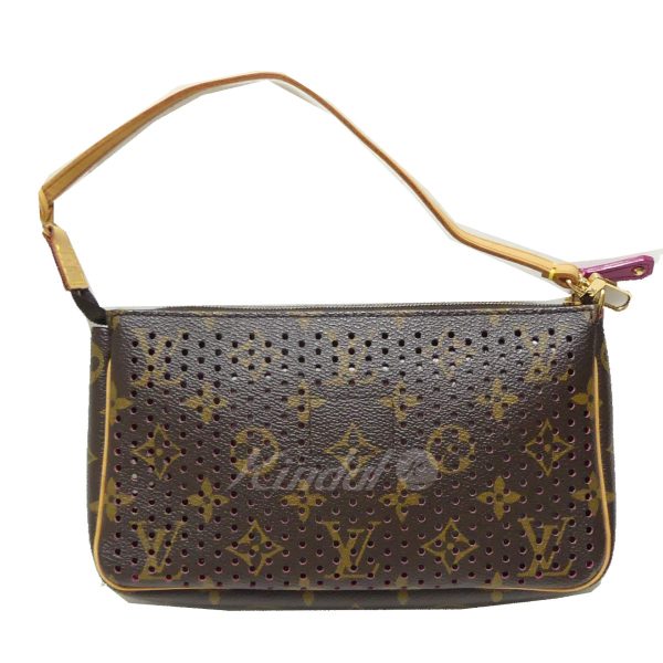 8081000056121 4 LOUIS VUITTON Monogram Pochette Accessory Brown