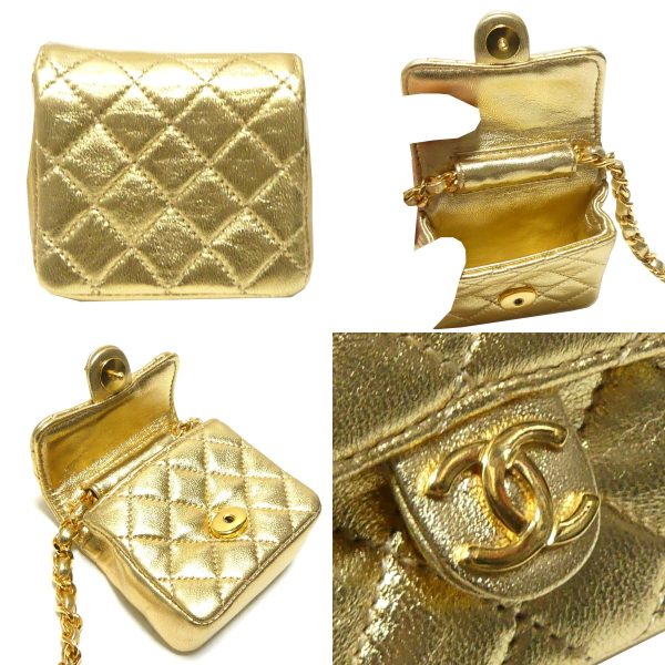 8081000066175 2 CHANEL Minimini Matelasse Coco Mark Shoulder Bag