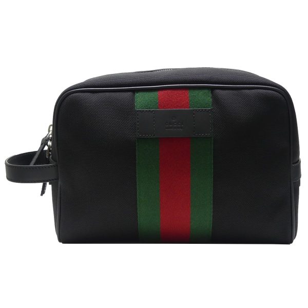 8081000068506 1 GUCCI clutch Shoulder bag black