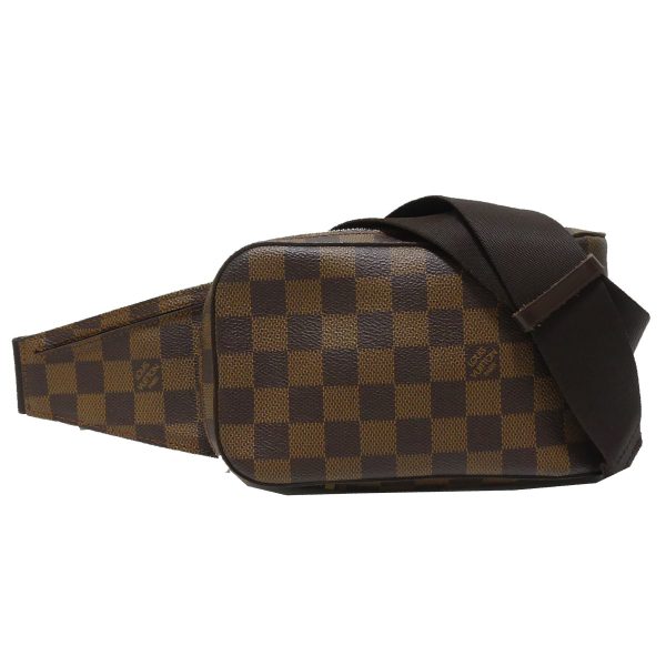 8081000068841 1 LOUIS VUITTON Damier Jeronimos Shoulder Body Bag Ebeine