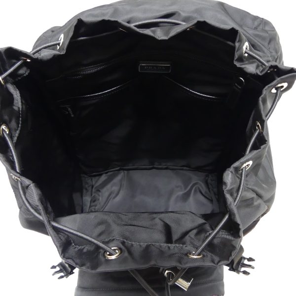 8081000071384 13 PRADA Re Nylon Saffiano backpack black