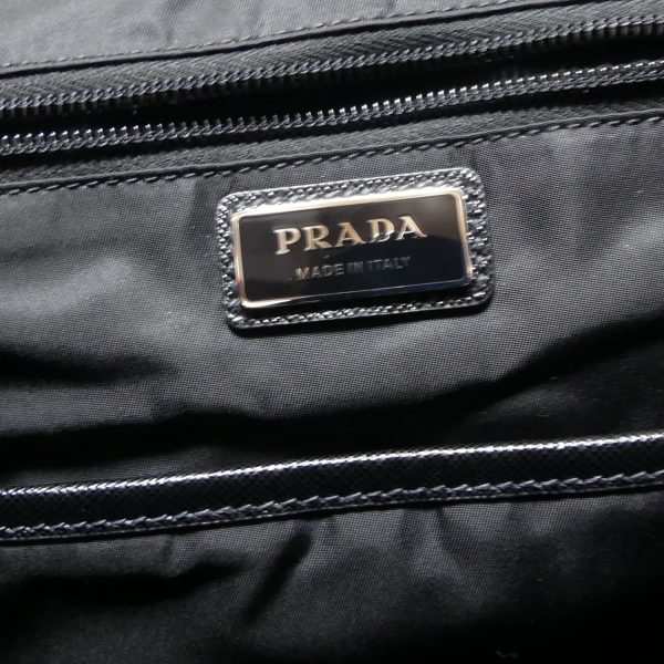 8081000071384 14 PRADA Re Nylon Saffiano backpack black