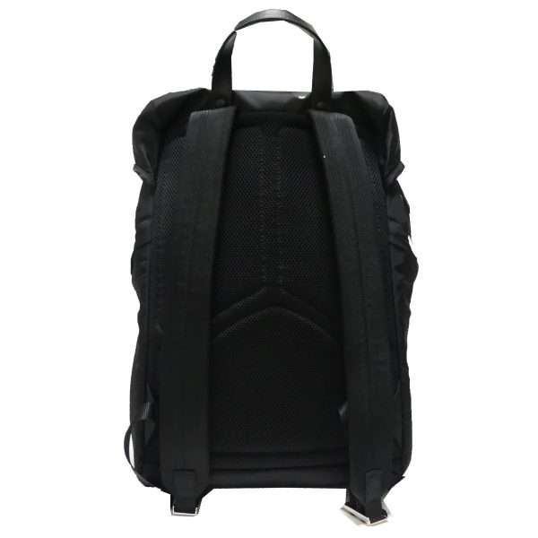 8081000071384 2 PRADA Re Nylon Saffiano backpack black