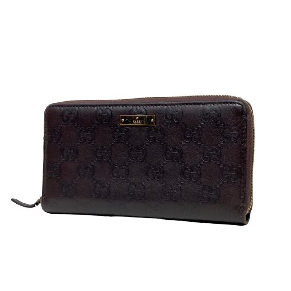 8082000229768 1 GUCCIGG long wallet brown