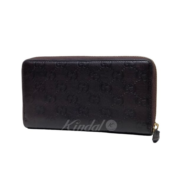 8082000229768 4 GUCCIGG long wallet brown