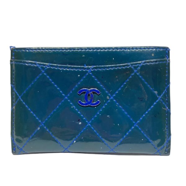 8082000288970 1 CHANEL card case blue