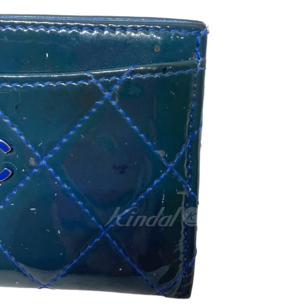 8082000288970 10 CHANEL card case blue