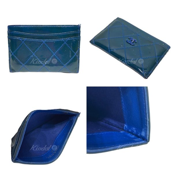 8082000288970 2 CHANEL card case blue