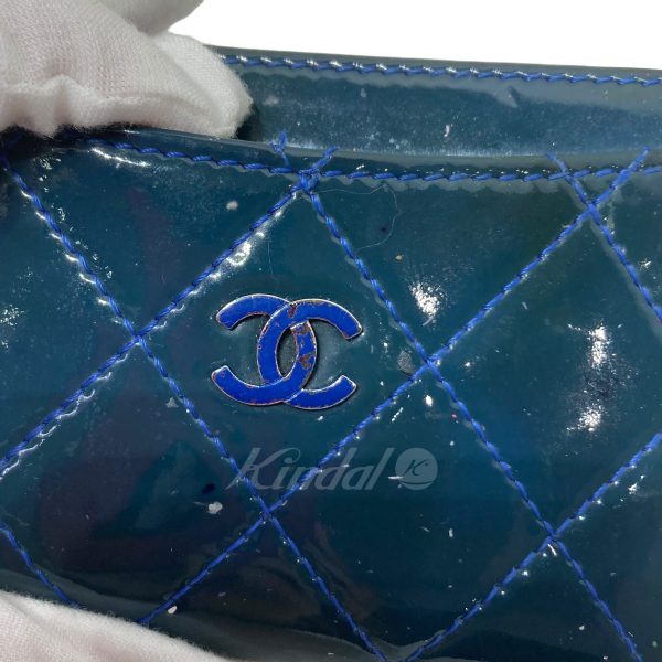 8082000288970 9 CHANEL card case blue