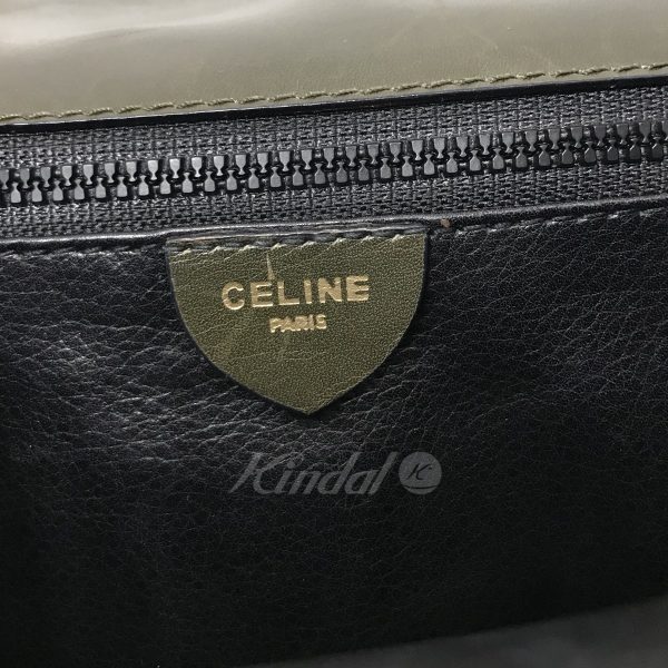 8083000078639 7 CELINE Circle Shoulder Bag Olive