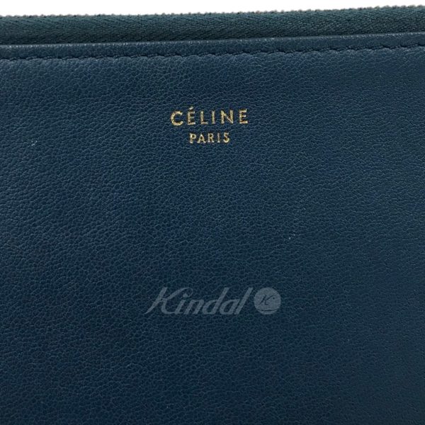 8083000085712 5 CELINE clutch pouch Blue black