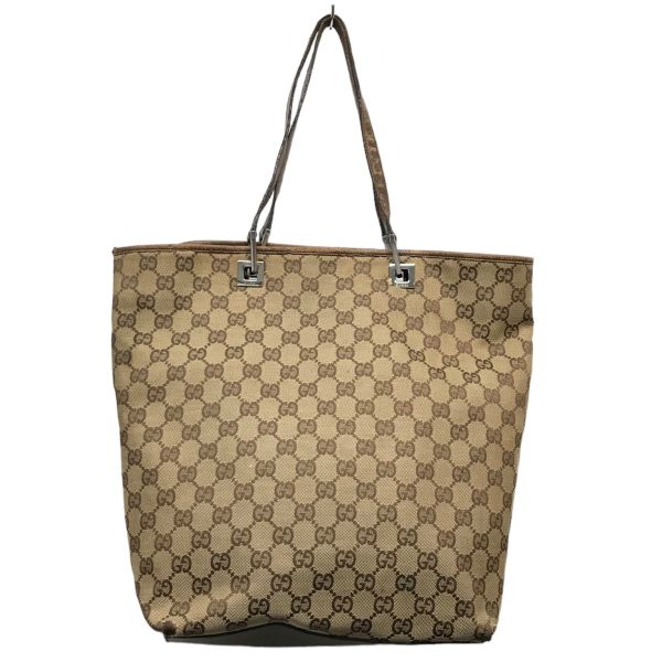 8083000099320 1 GUCCIGG tote bag Beige Brown One size