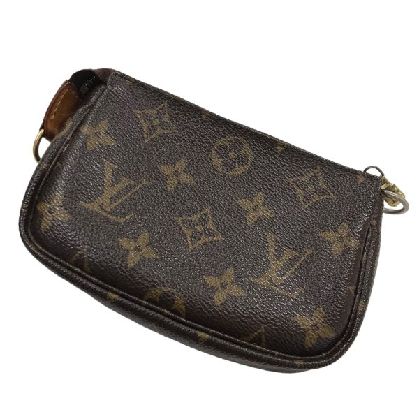 8083000124725 1 LOUIS VUITTON Mini Pochette Accessory Brown