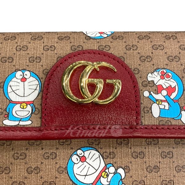 8086000065685 8 GUCCI Doraemon Mini GG Supreme Beige Bordeaux