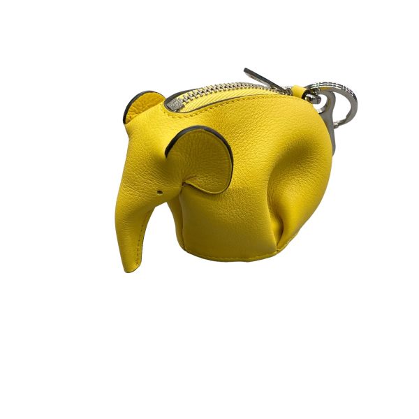 8086000066460 1 LOEWE Elephant Keychain Yellow