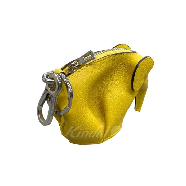 8086000066460 2 LOEWE Elephant Keychain Yellow