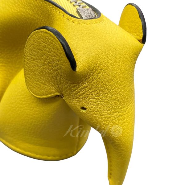 8086000066460 9 LOEWE Elephant Keychain Yellow