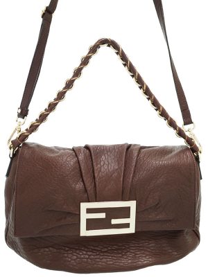 8200081510012 Fendi Zucca Pattern Shoulder Bag