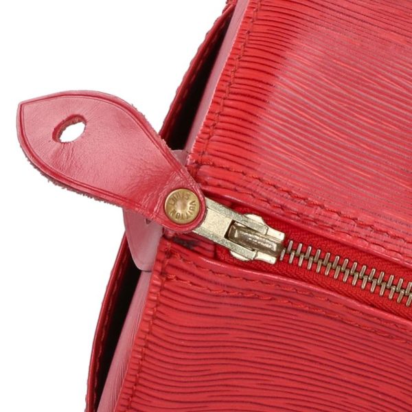 85575 10 LOUIS VUITTON Speedy Epi Castilian Red M43017 Bag