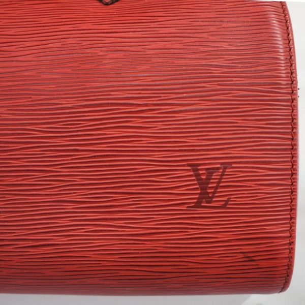 85575 11 LOUIS VUITTON Speedy Epi Castilian Red M43017 Bag