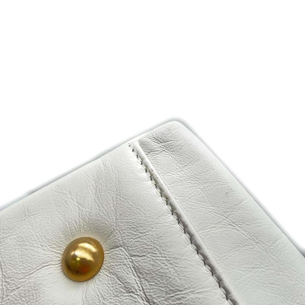 8906427 11 Chanel Bag Large Matelasse White