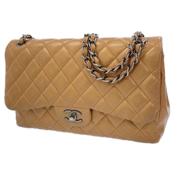 8950963 01 Chanel Matelasse Caviar Skin Chain Shoulder Bag